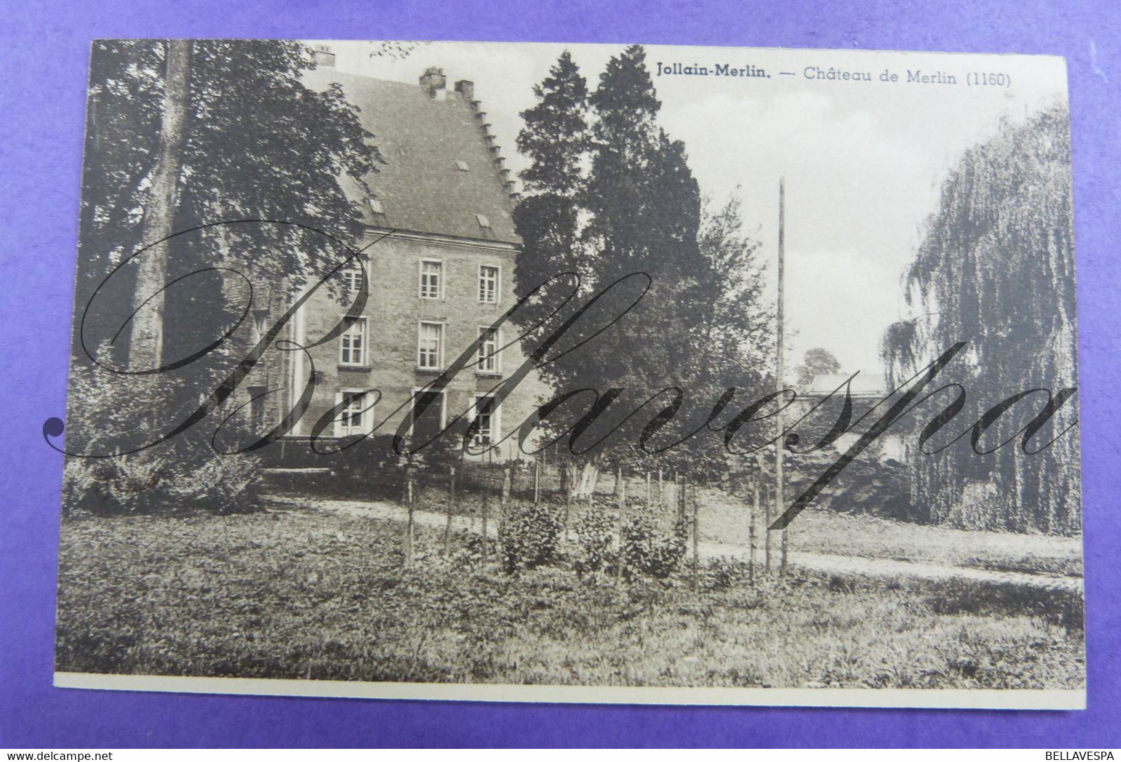 Jolhain-Merlin. Château De Merlin  Impr Vve Durieux - Brunehaut