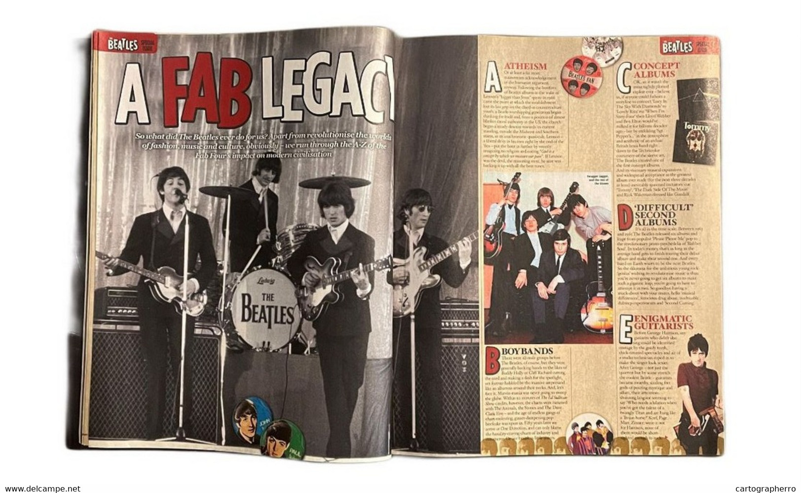 Beatles Anniversary Issue NME Magazine 31 December 2011 Special Collector`s Edition Liam Gallagher Poster Included - Entertainment