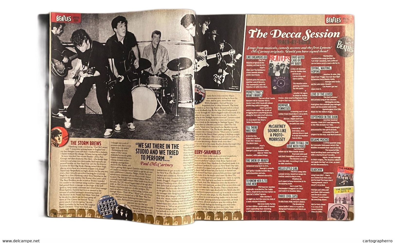 Beatles Anniversary Issue NME Magazine 31 December 2011 Special Collector`s Edition Liam Gallagher Poster Included - Divertimento