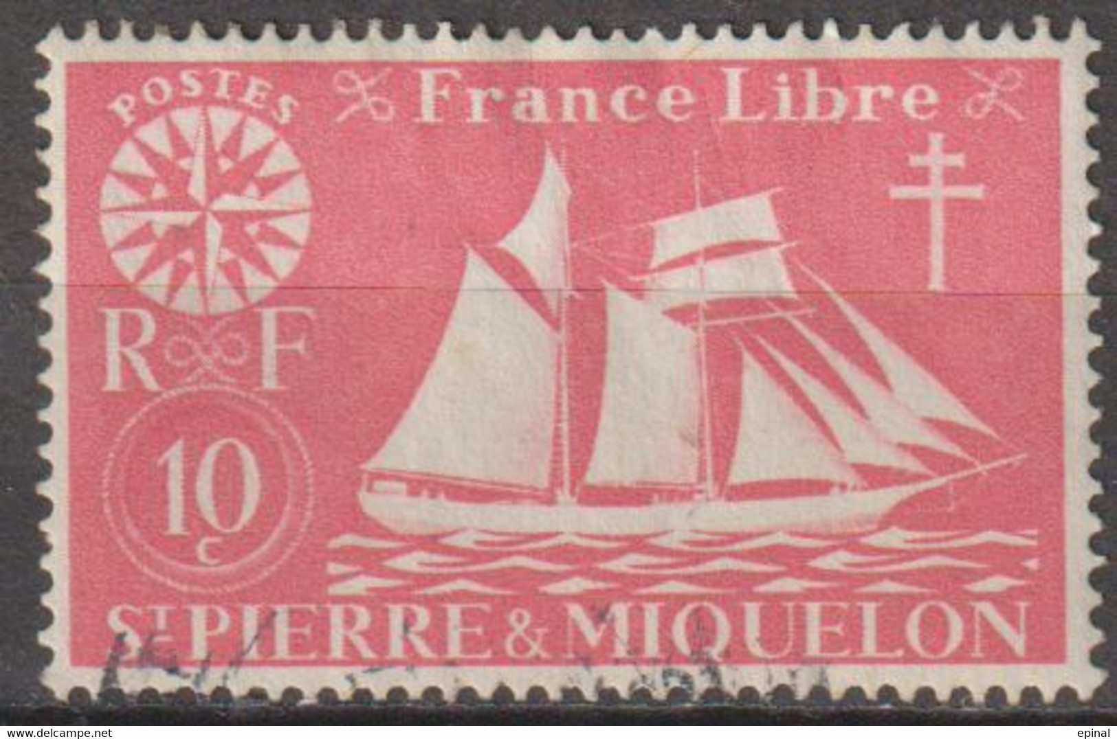 SAINT-PIERRE Et MIQUELON : N° 297 Oblitéré - PRIX FIXE - - Used Stamps