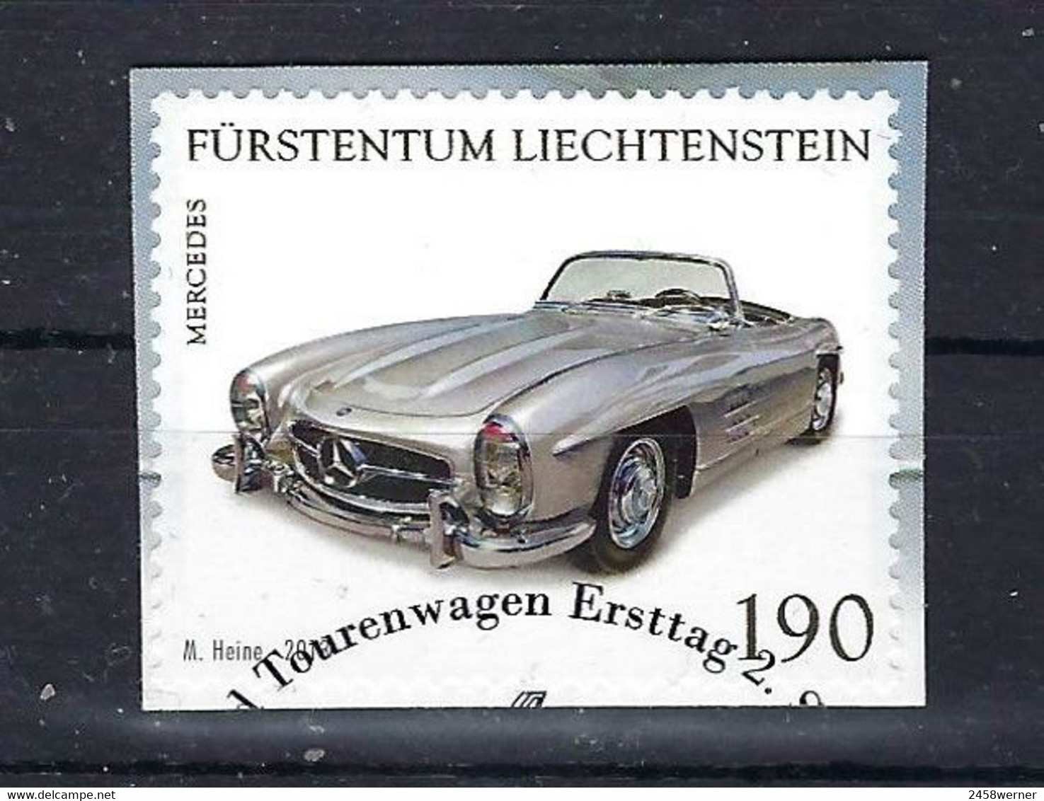 Liechtenstein 2013, Nr. 1685, Sport- Und Tourenwagen Gestempelt Used - Usados