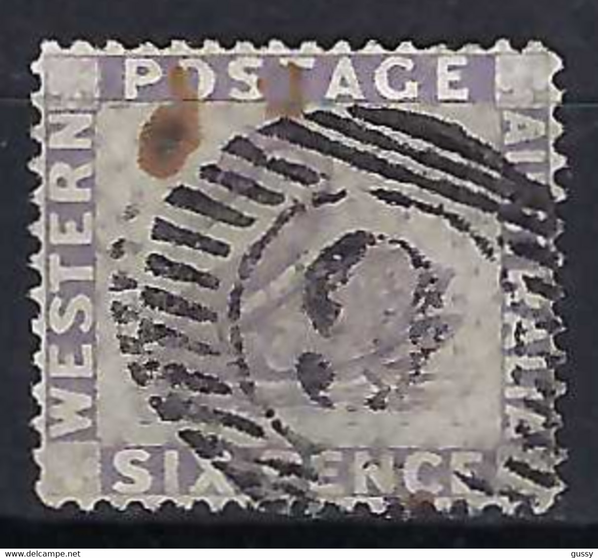 AUSTRALIE Occidentale Ca.1885: Le Y&T 36, B Obl. "9" - Used Stamps