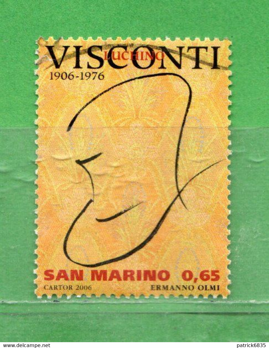 S.Marino °2006 - LUCCHINO VISCONTI. Unif. 2119 - Usati