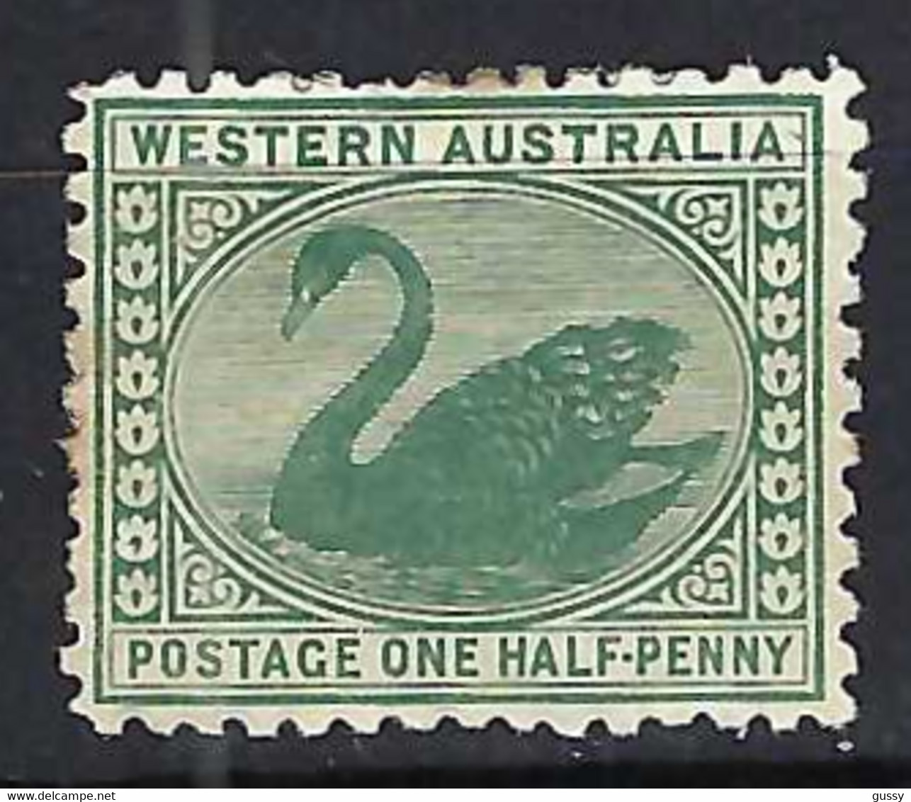 AUSTRALIE Occidentale Ca.1890: Le Y&T 42 Neuf *, Var. "dent.13 Au Lieu De 14" - Used Stamps