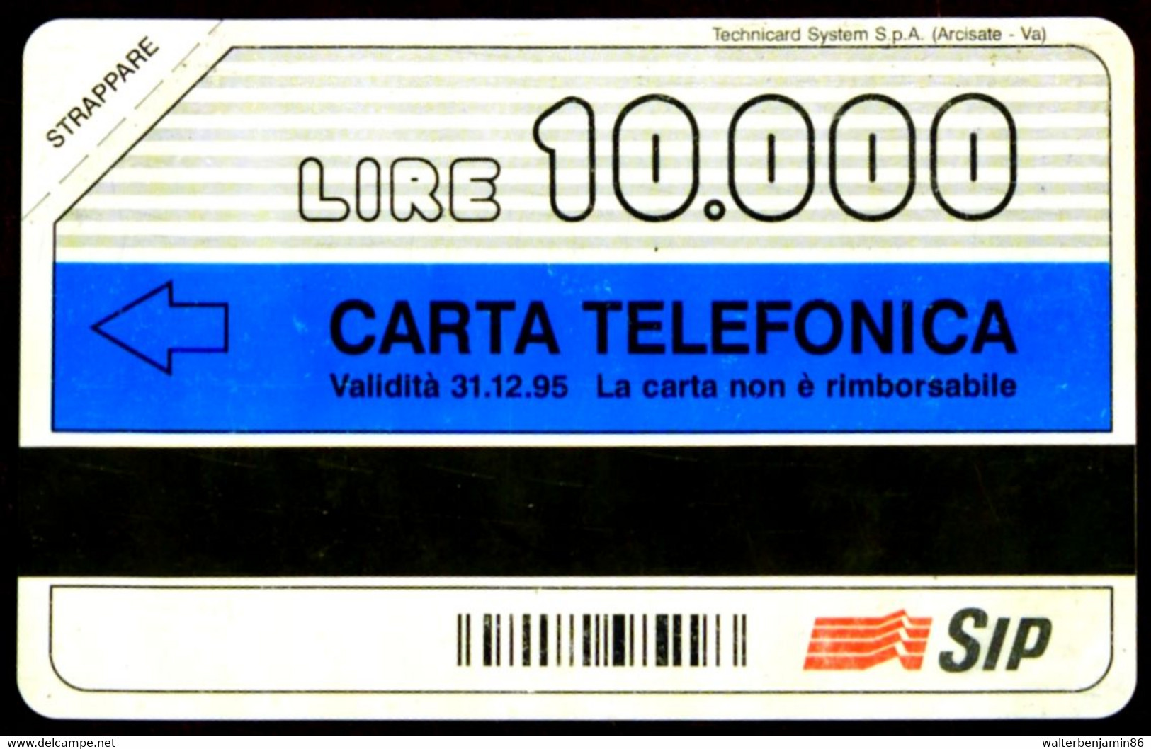 G 284 C&C 2326 SCHEDA TELEFONICA NUOVA SICILIA VARIANTE SENZA OCR (SEGNI EVIDENTI) - SMAGNETIZZATA - Erreurs & Variétés