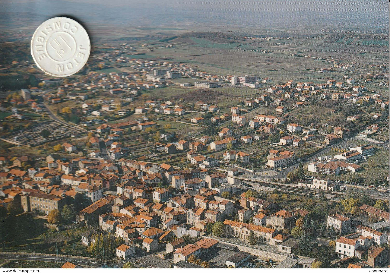 63- Carte Postale De   BRASSAC LES MINES     Vue Aérienne - Other & Unclassified