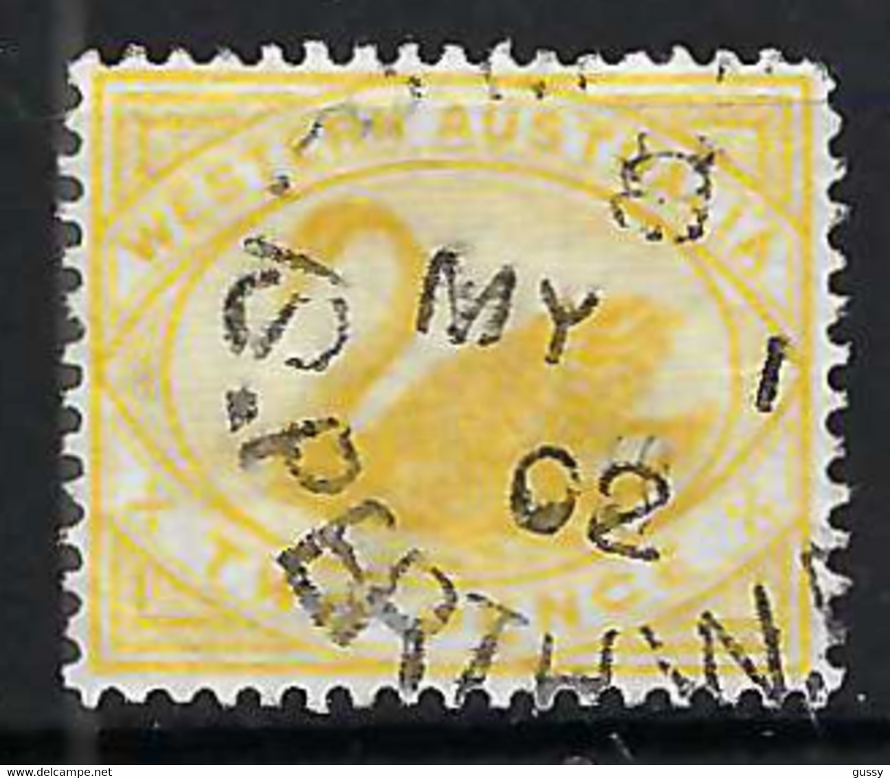 AUSTRALIE Occidentale 1902: Le Y&T 54 TB Obl. CAD "Perth" - Used Stamps