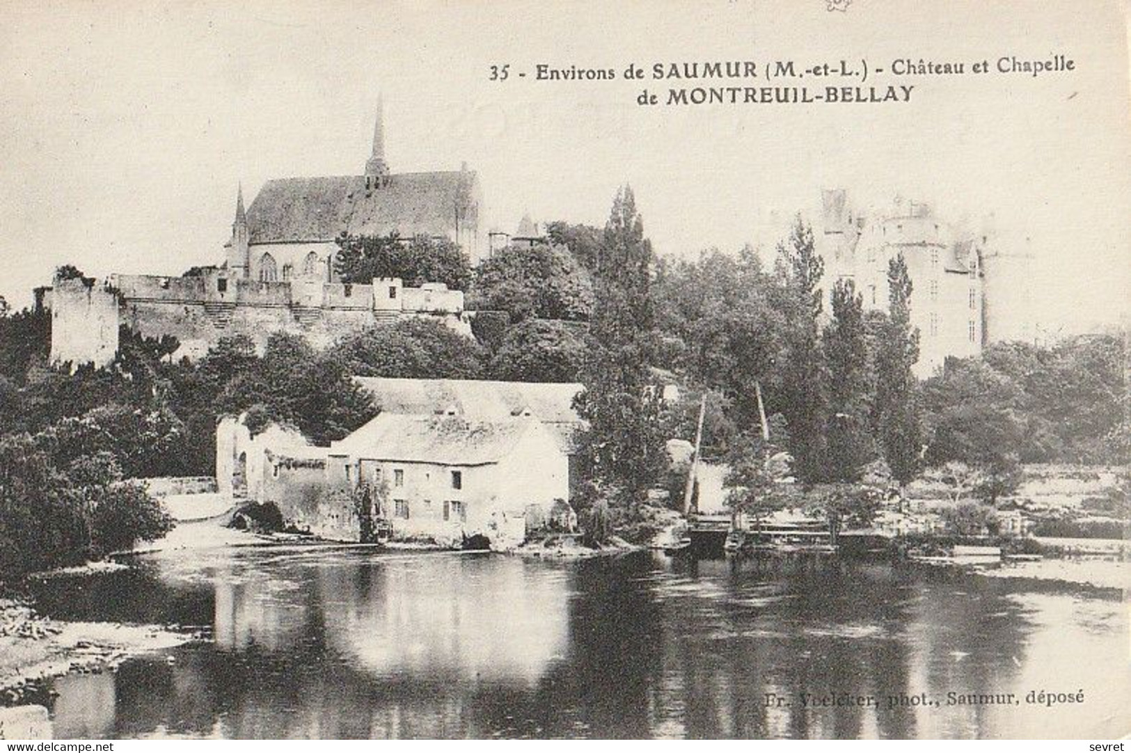 MONTREUIL BELLAY. -  Château Et Chapelle - Montreuil Bellay