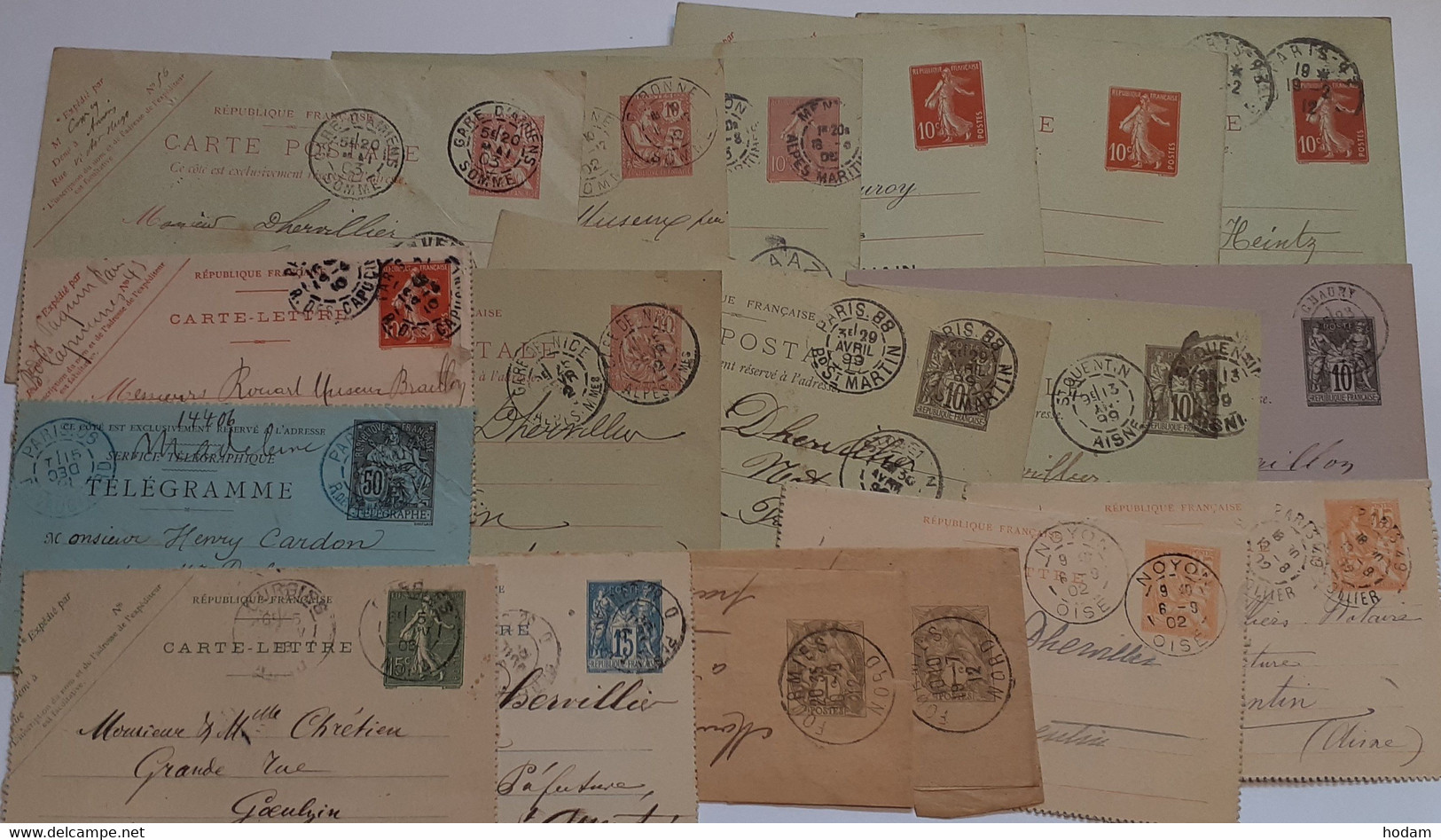 18 Ganzsachen Aus 1879/1921, Meist Bedarf, Große Vielfalt - Collections & Lots: Stationery & PAP