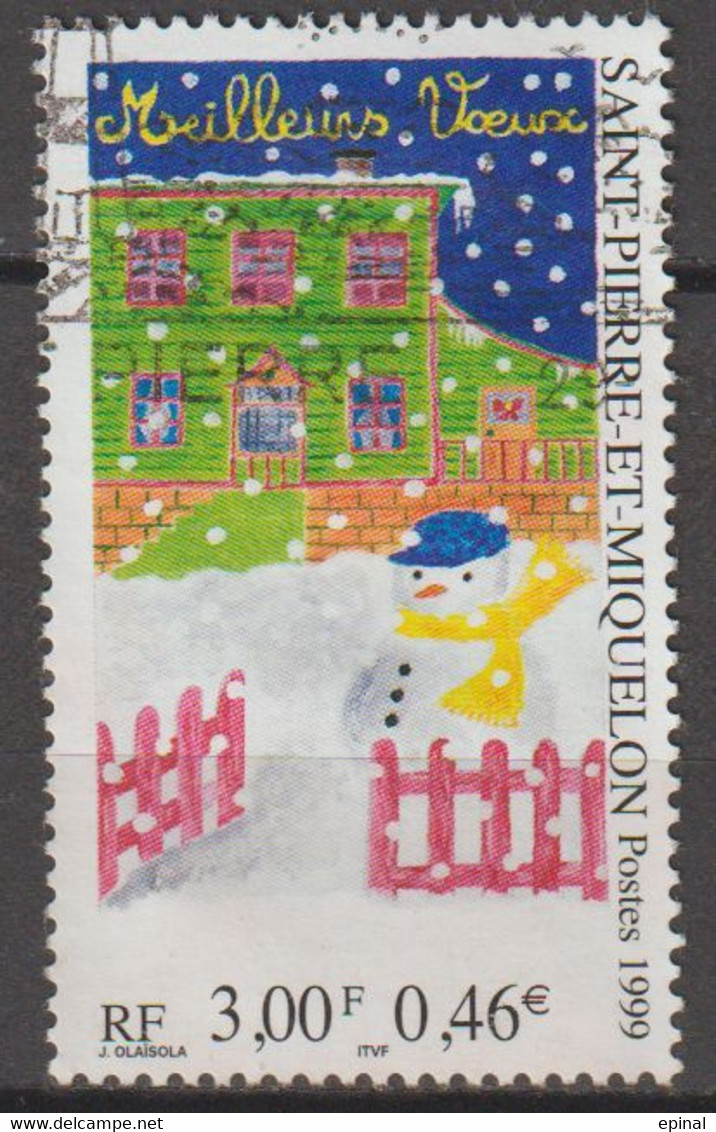 SAINT-PIERRE Et MIQUELON : N° 705 Oblitéré - PRIX FIXE - - Used Stamps