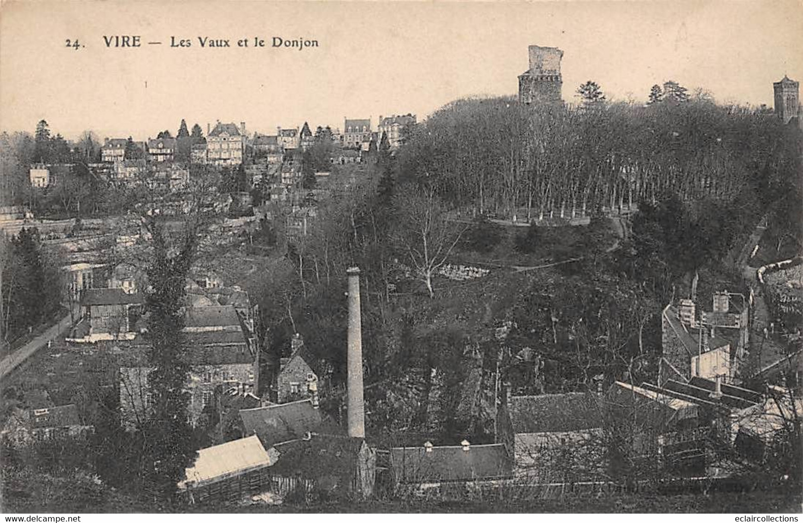 Vire         14         Les Vaux Et Le Donjon       N° 24    (voir Scan) - Vire