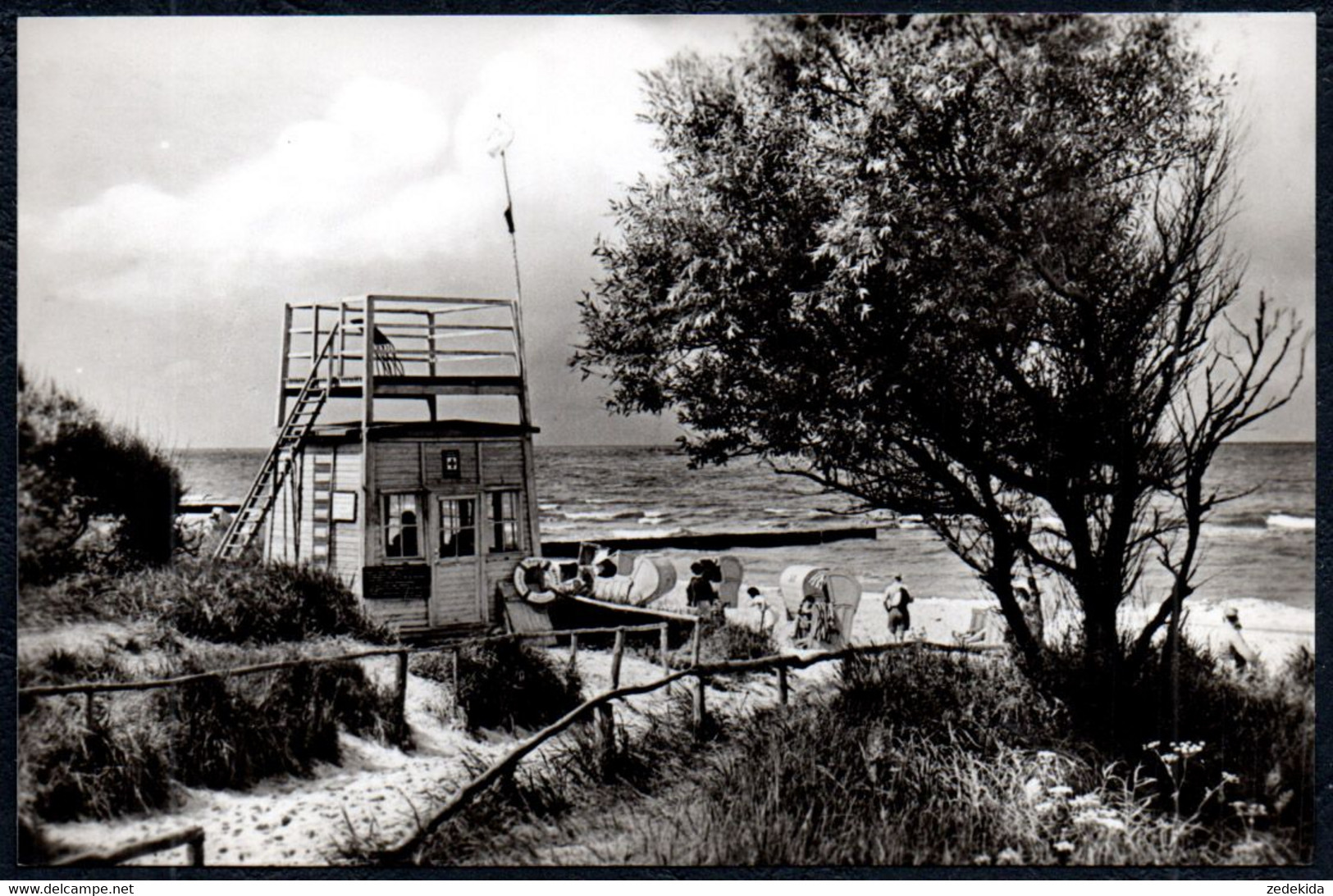 A4606 - Wustrow (Fischland) - Rettungsturm Rettungsstation - Verlag VEB Bild Und Heimt Reichenbach - Fischland/Darss