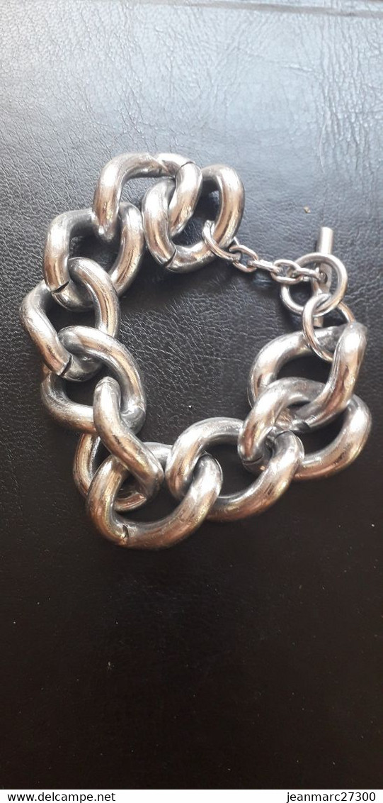 Grosse Maille Mais Alliage  Léger Passage 6 Sur 4.7 Cm - Bracciali