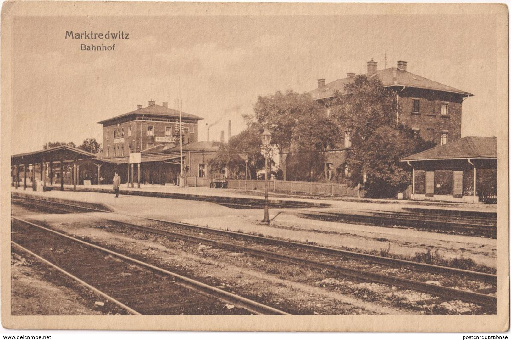 Marktredwitz Bahnhof - & Railway Station - Marktredwitz