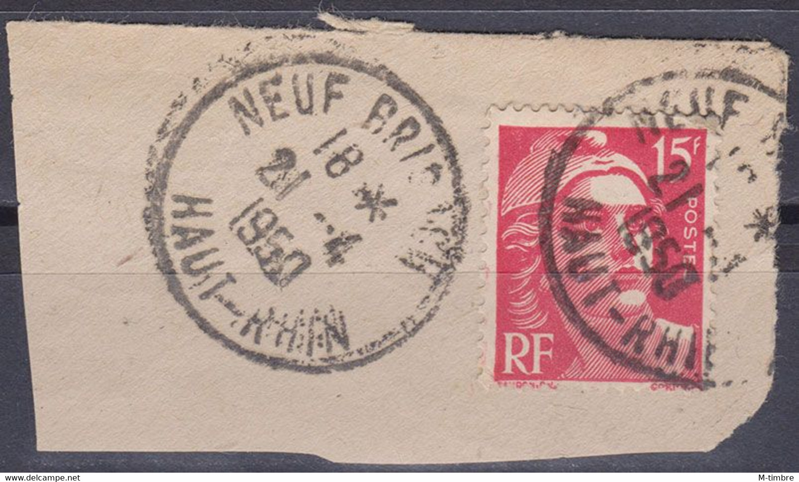 France YT 813 Mi 805 Année 1948 (Used °) Marianne Type Gandon - Used Stamps