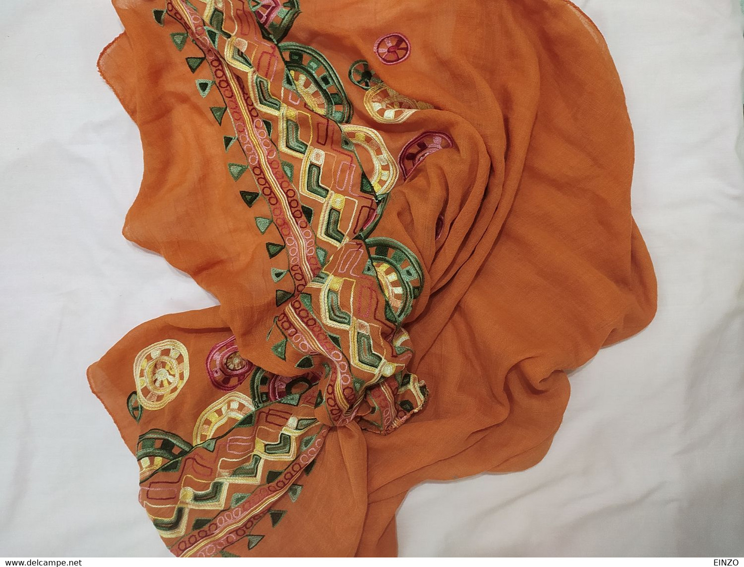 FOULARDS BERBERE GRAND MODEL TISSU COUTON - Scarves