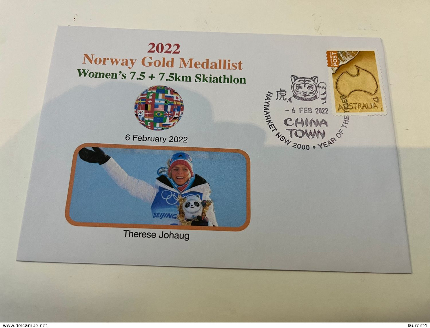 (1 J 2) China Beijing Winter Olympic Games 2022 - Norway Gold  - Women's 7.5 + 7.5 Km Biathlon - Invierno 2022 : Pekín