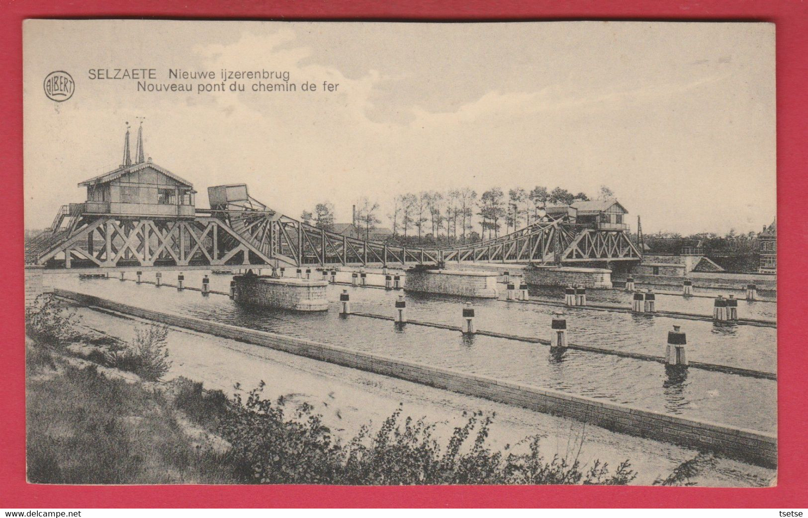 Zelzate - Nieuwe Ijzerbrug - 1925 ( Verso Zien ) - Zelzate