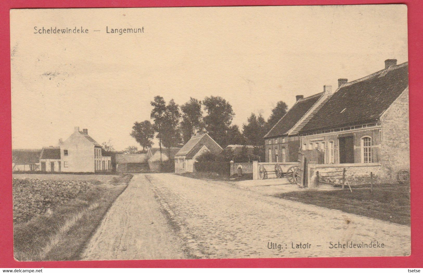 Scheldewindeke - Langemunt - 1937 ( Verso Zien ) - Oosterzele