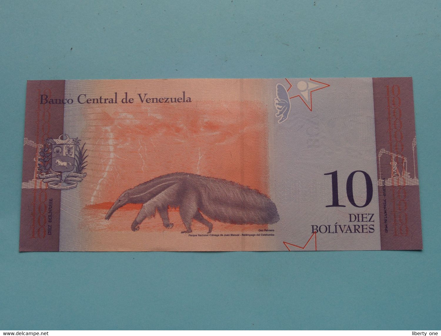 10 - Diez Bolivares 15-01-2018 > Republica Bolivariana De Venezuela ( For Grade, Please See Photo ) ! - Venezuela