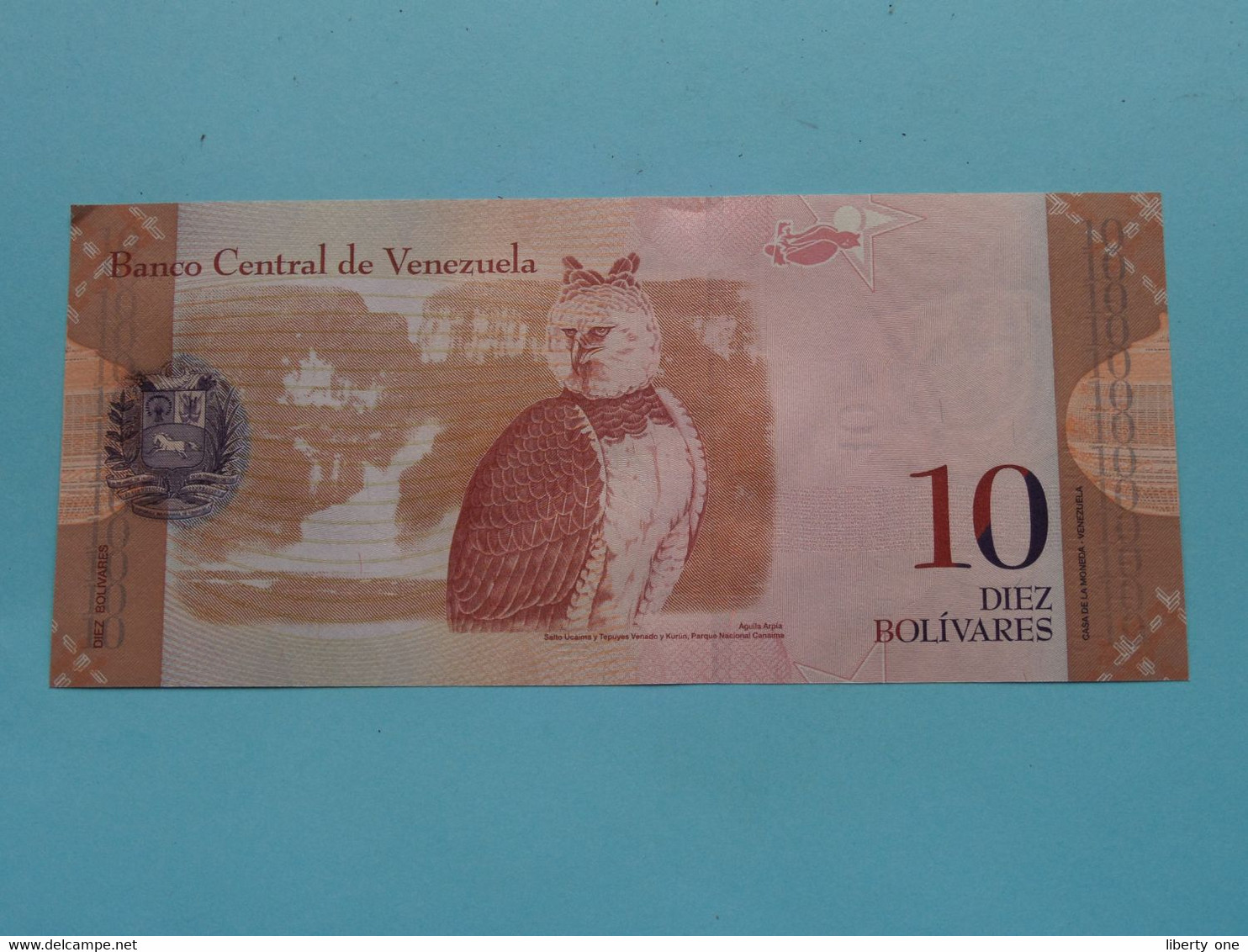 10 - Diez Bolivares 19-08-2014 > Republica Bolivariana De Venezuela ( For Grade, Please See Photo ) ! - Venezuela