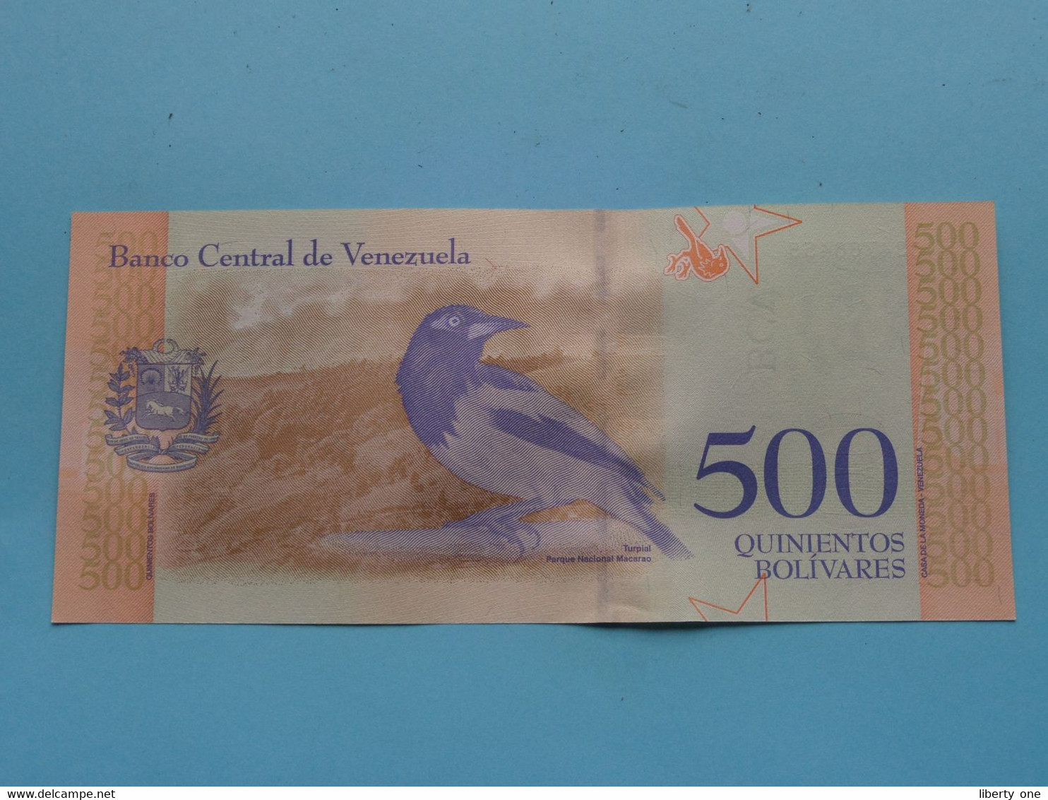 500 - Quinientos Bolivares 18-05-2018 > Republica Bolivariana De Venezuela ( For Grade, Please See Photo ) ! - Venezuela