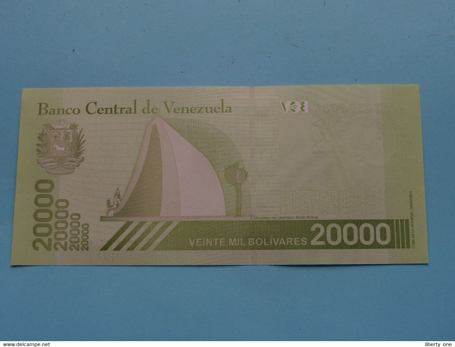 20000 - Veinte Mil Bolivares 22-01-2019 > Republica Bolivariana De Venezuela ( For Grade, Please See Photo ) ! - Venezuela