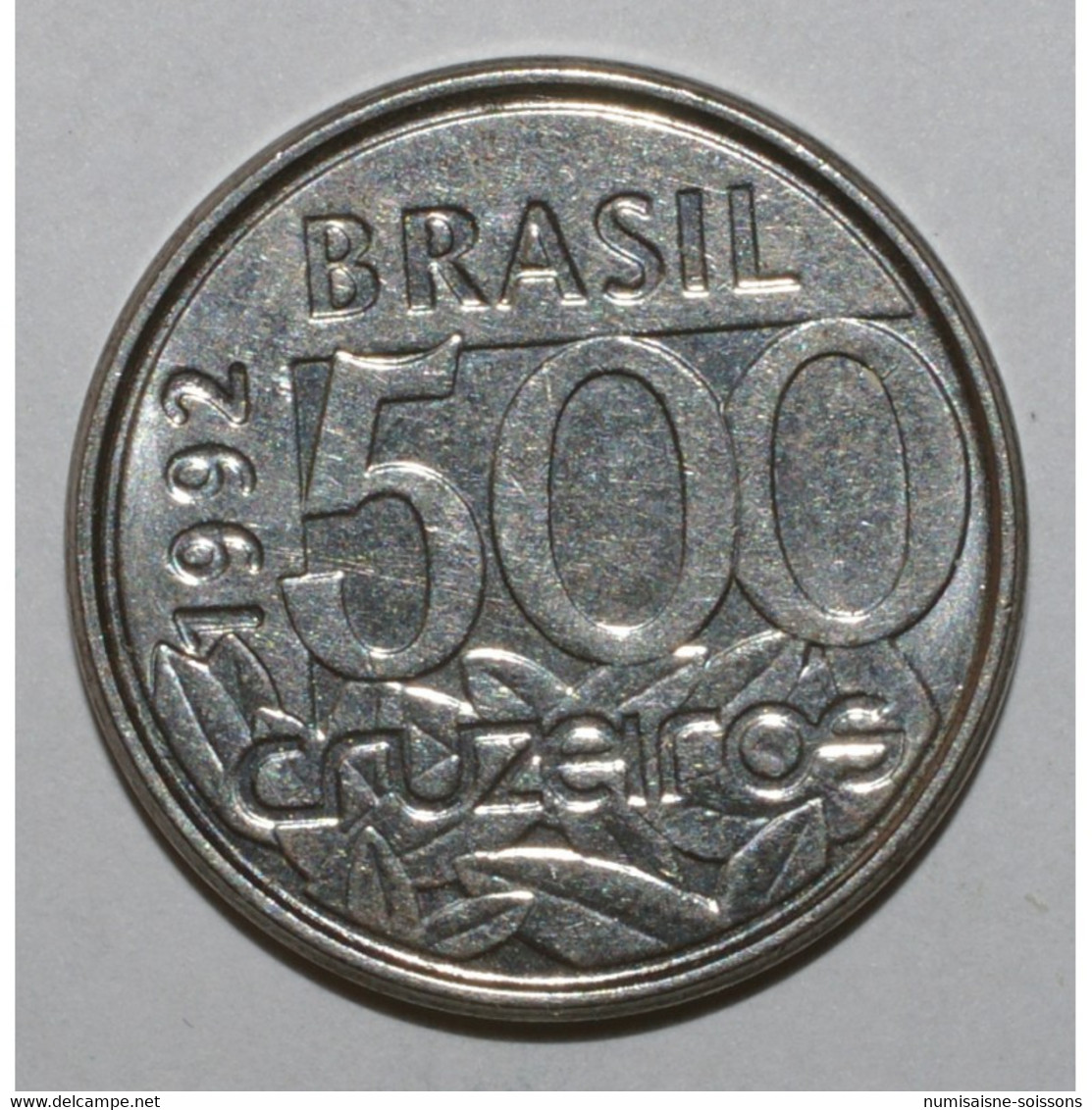 BRÉSIL - KM 624 - 500 CRUZEIROS 1993 - Tortue De Mer - SUP - Brazil