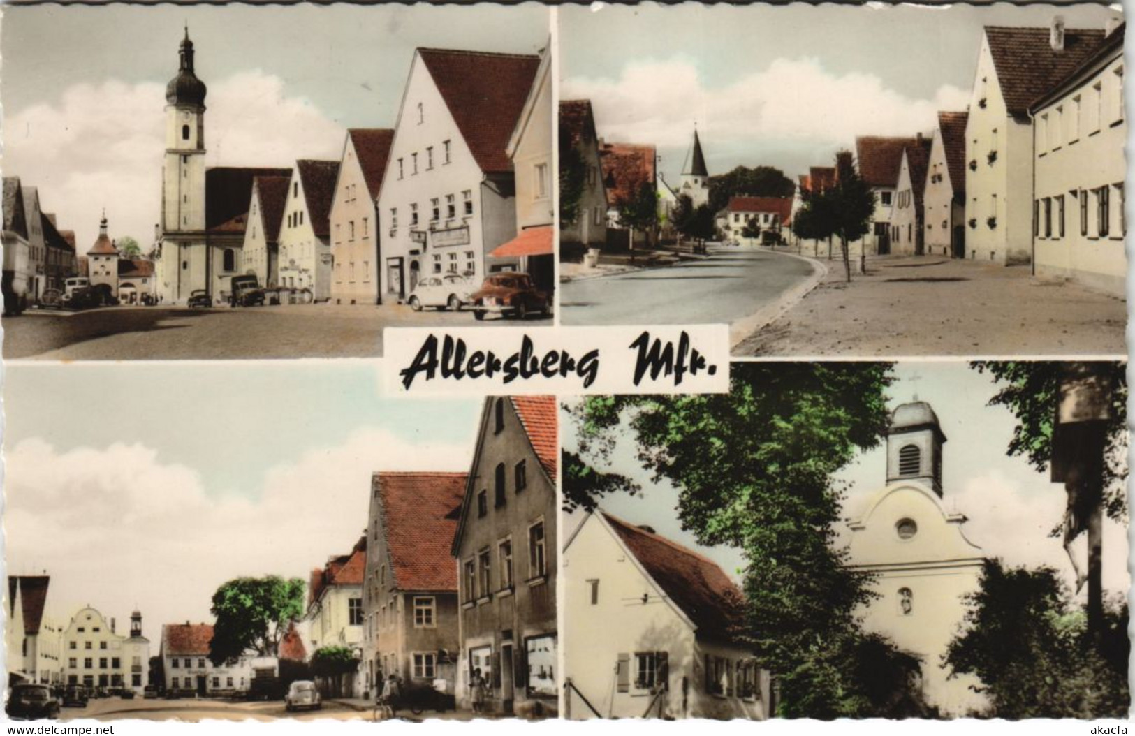 CPA AK ALLERSBERG Mfr. GERMANY (989743) - Allersberg