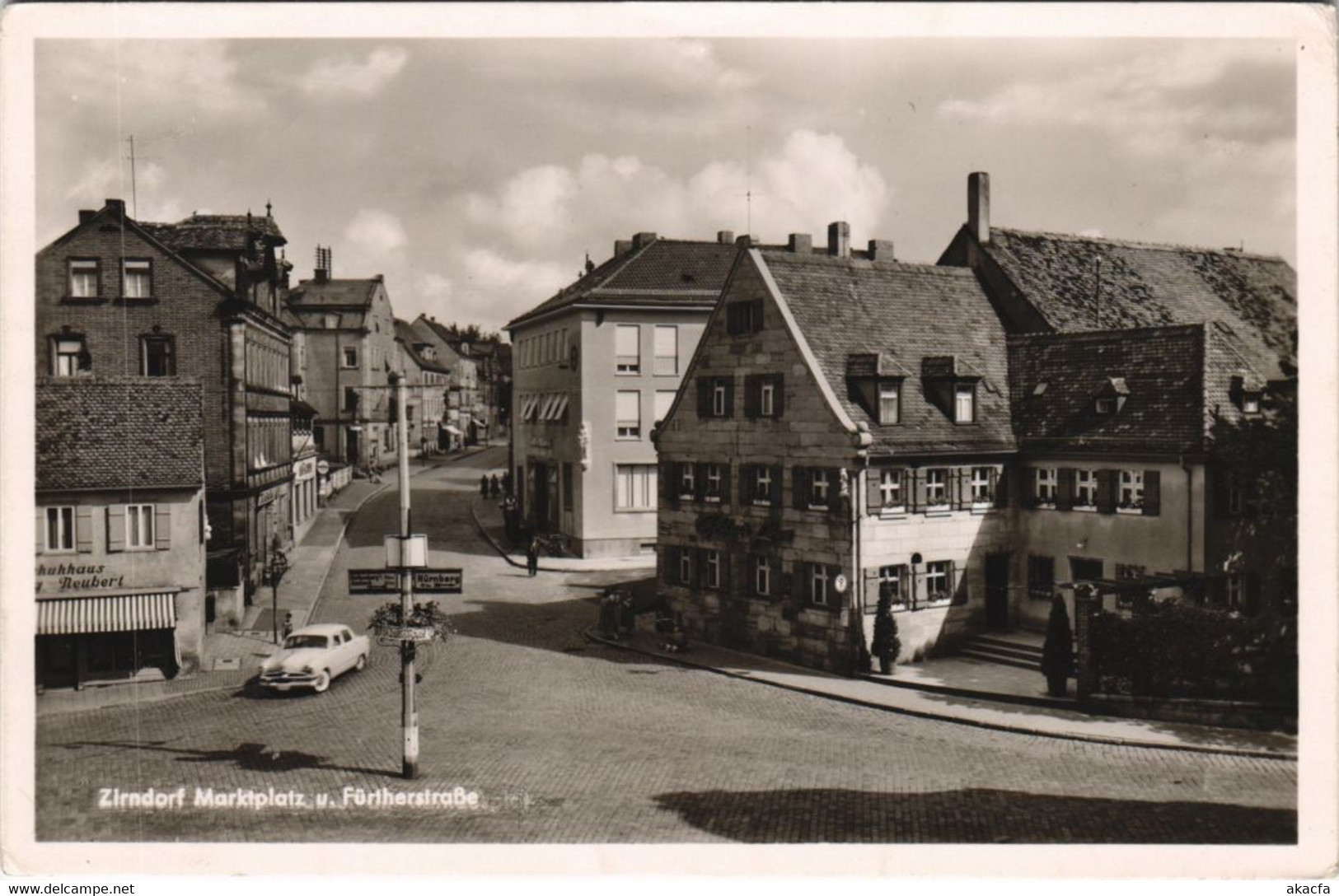 CPA AK ZIRNDORF Marktplatz GERMANY (989834) - Zirndorf