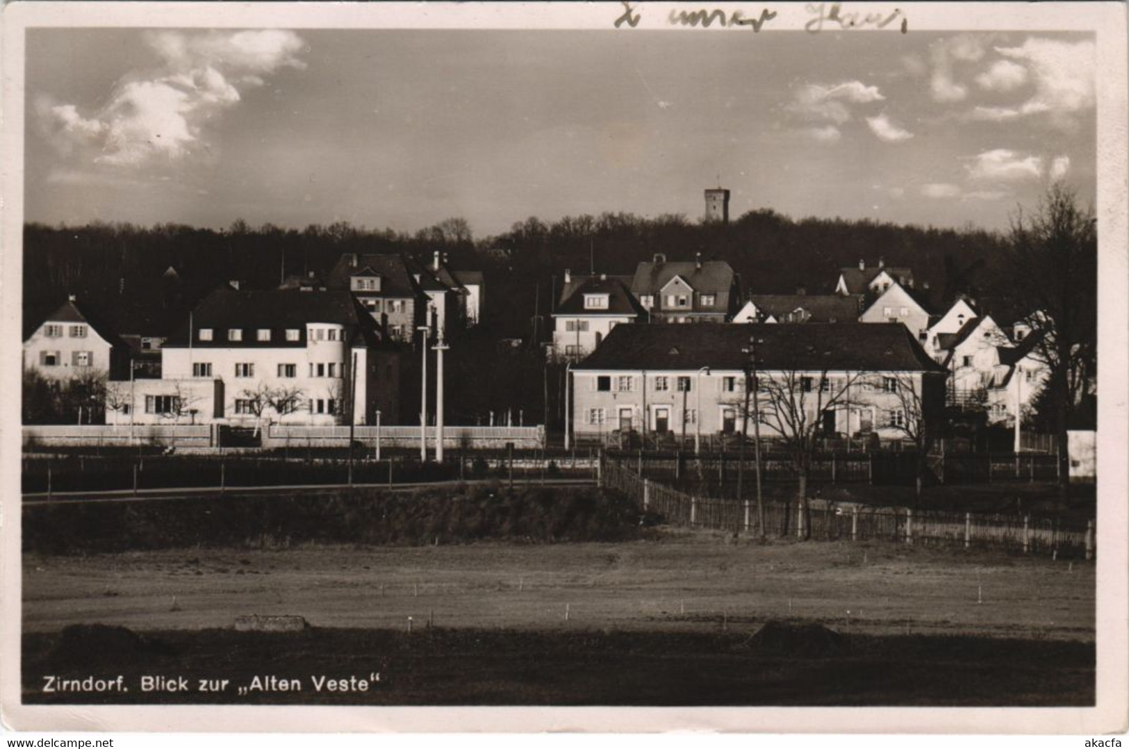 CPA AK ZIRNDORF Blick Zur Alten Veste GERMANY (989836) - Zirndorf