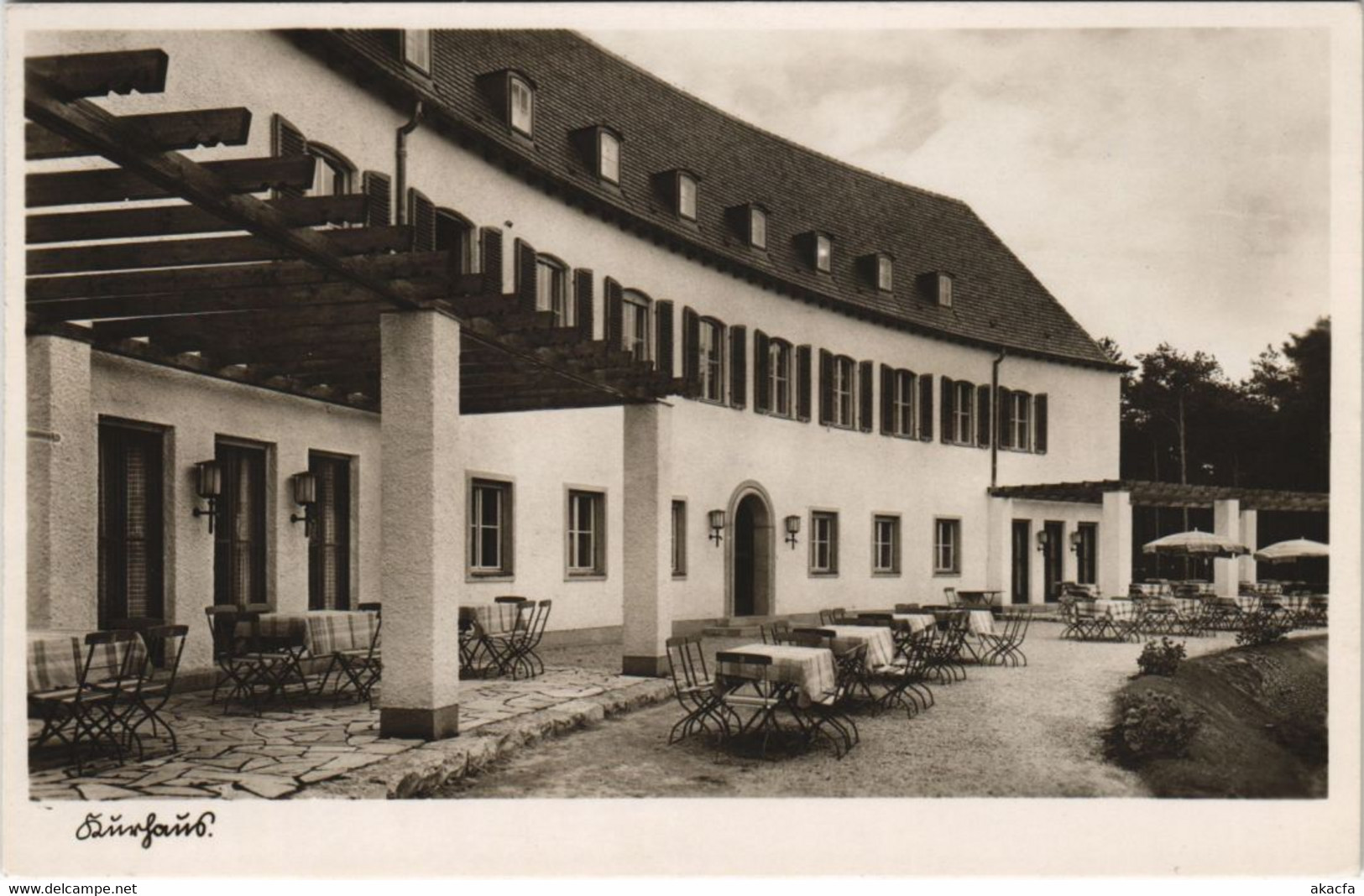 CPA AK ZIRNDORF Kurhaus GERMANY (989842) - Zirndorf