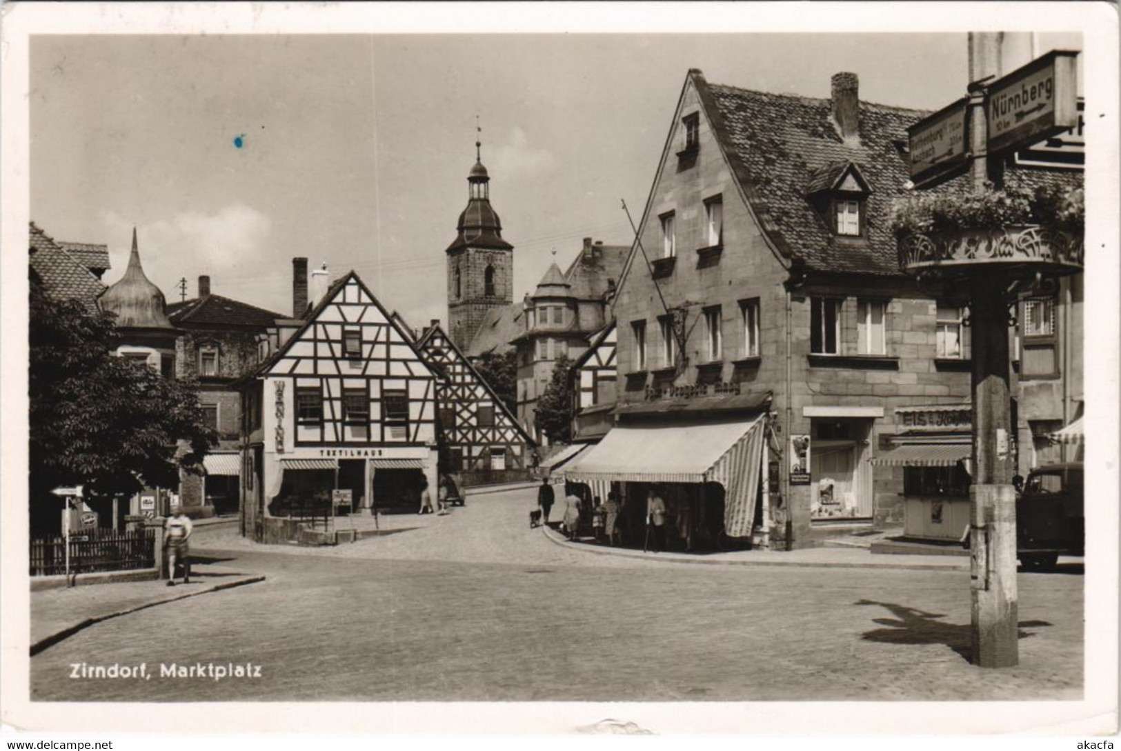 CPA AK ZIRNDORF Marktplatz GERMANY (989856) - Zirndorf