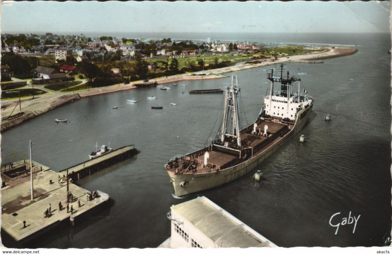 CPA OUISTREHAM RIVA-BELLA - L'Astree Entrant Au Port (1228194) - Ouistreham