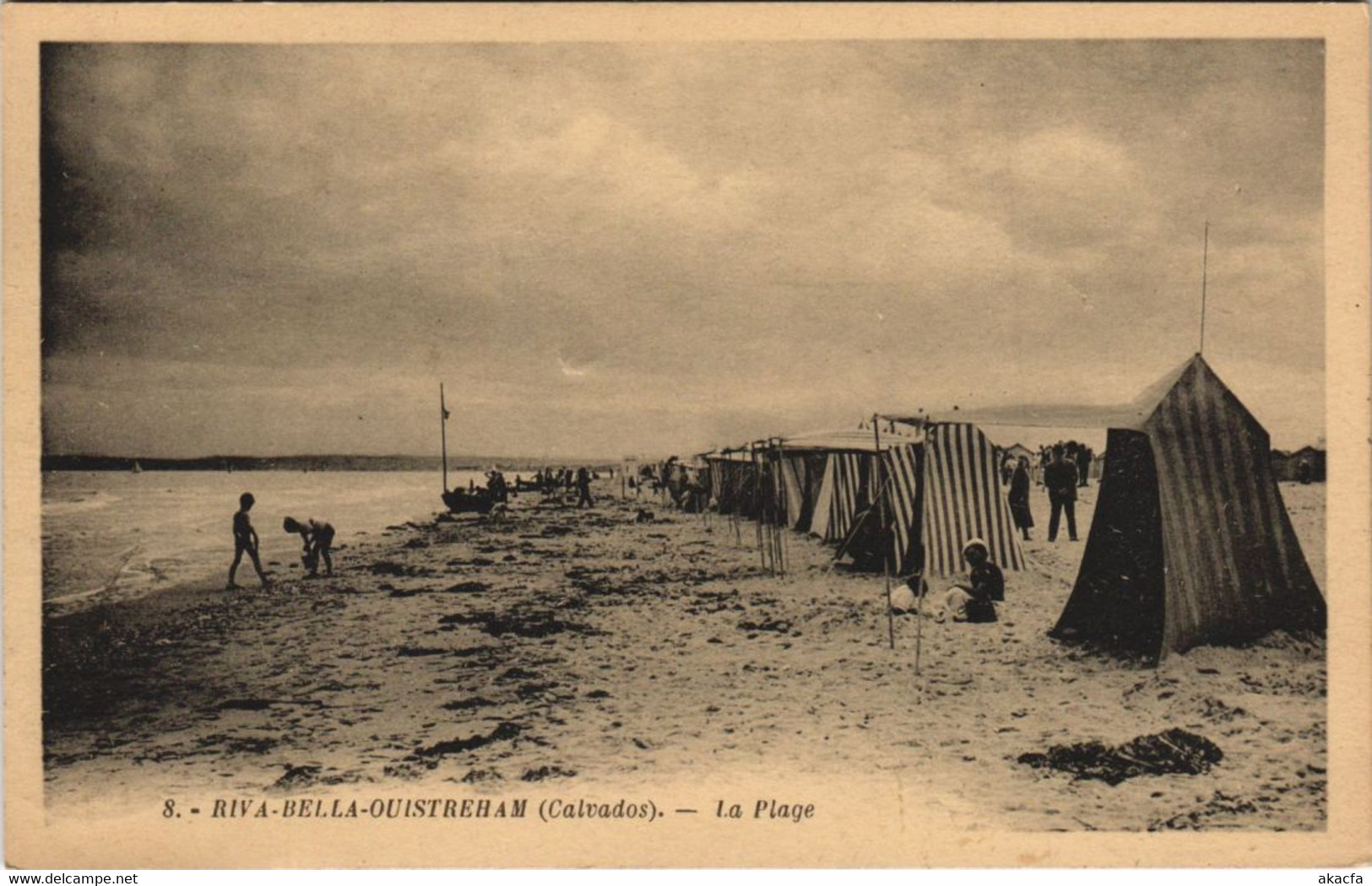 CPA OUISTREHAM RIVA-BELLA - La Plage (1228461) - Ouistreham