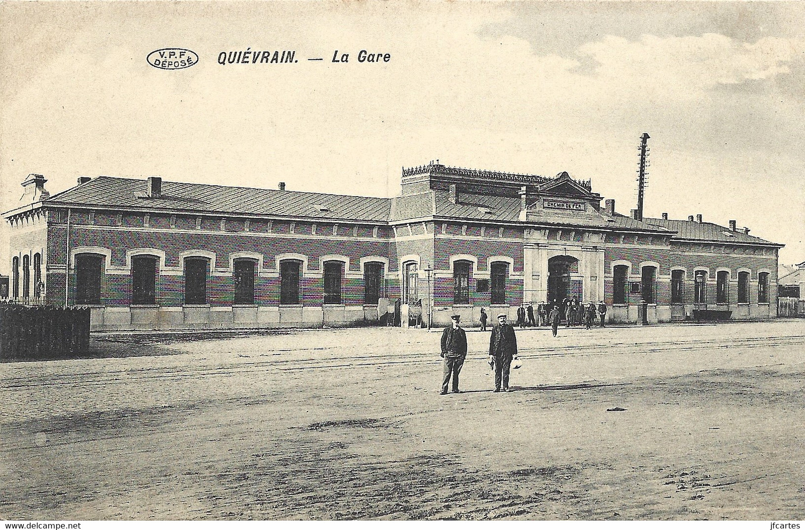 Etr - Belgique - QUIEVRAIN - La Gare - Quiévrain