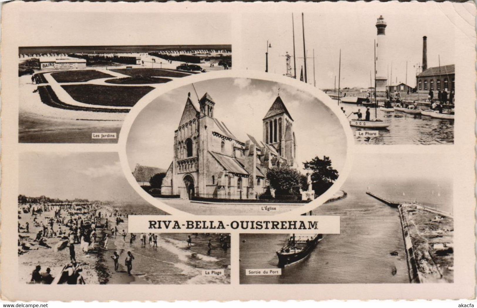 CPA OUISTREHAM RIVA-BELLA - Scenes (1229036) - Ouistreham