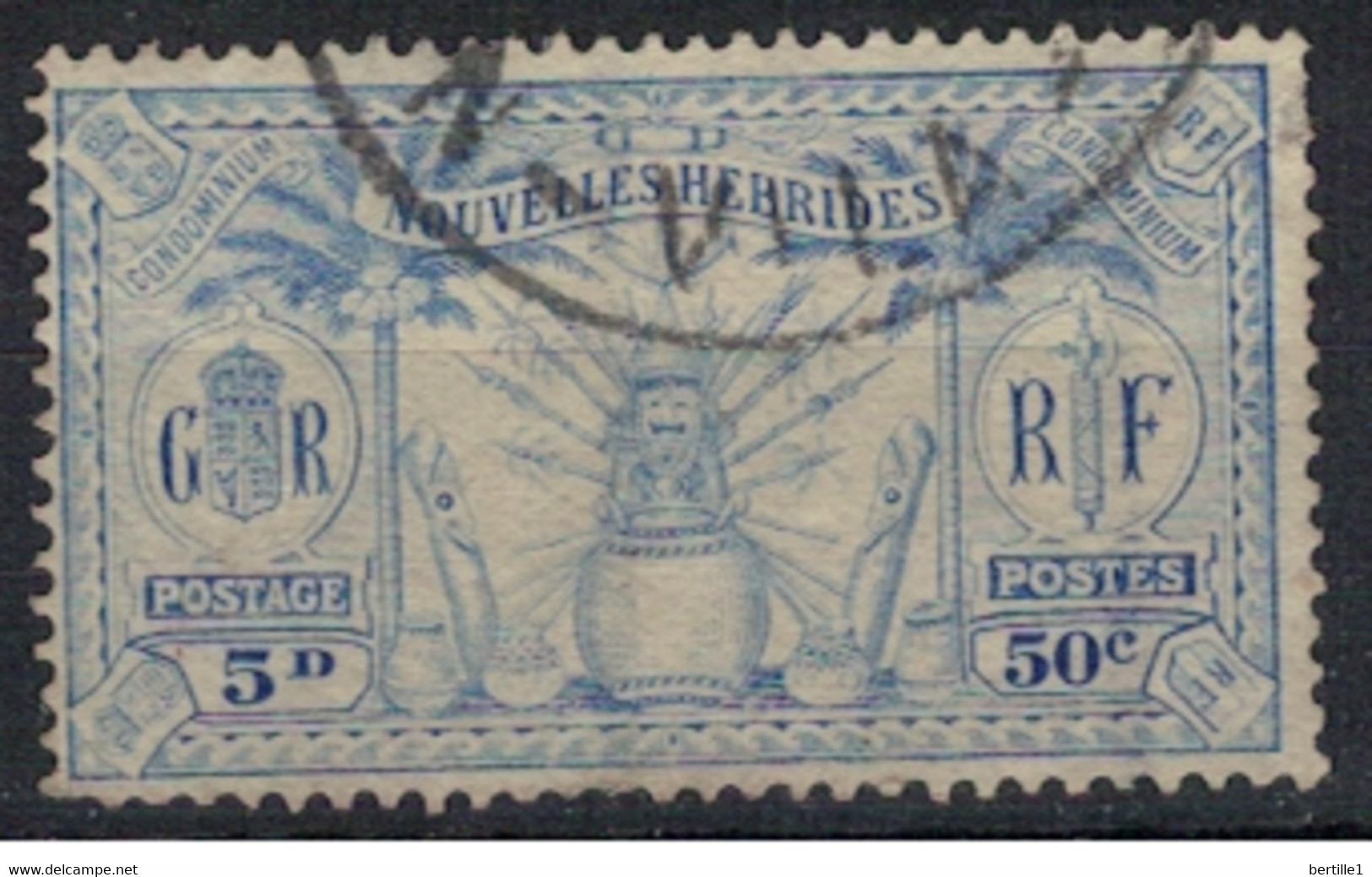 NOUVELLES HEBRIDES           N°     YVERT  86 OBLITERE       ( Ob  10/03 ) - Used Stamps