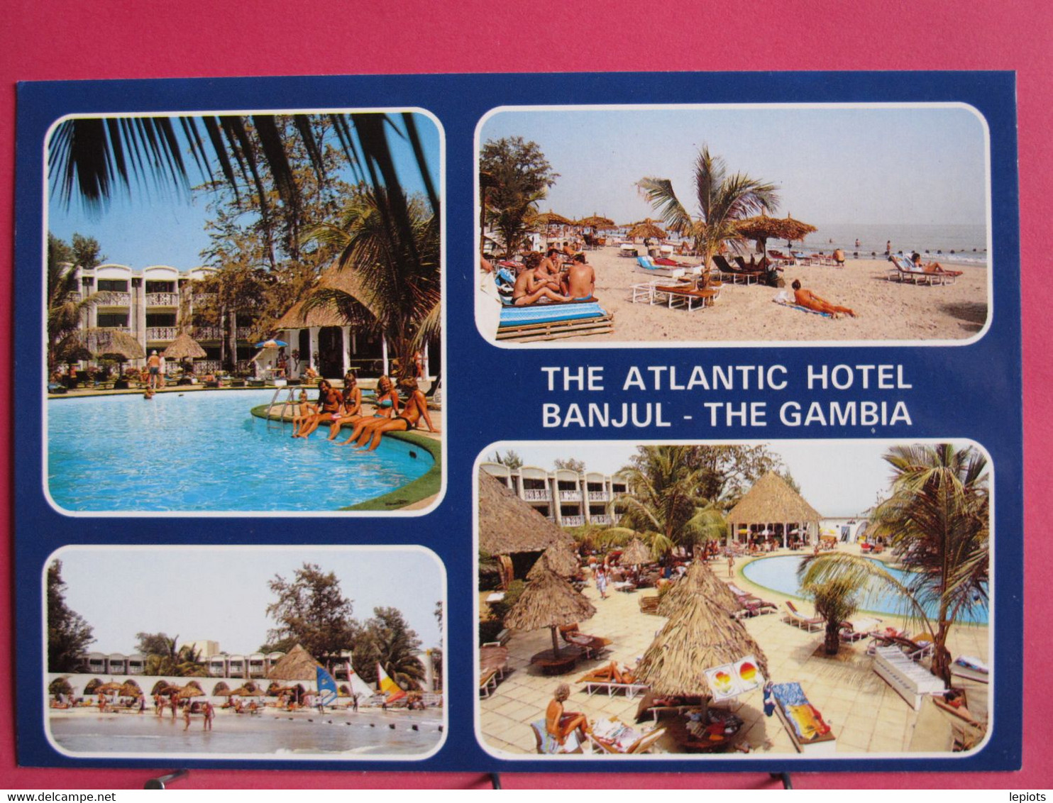 Visuel Très Peu Courant - Gambie - Gambia - Banjul - The Atlantic Hotel - R/verso - Gambie