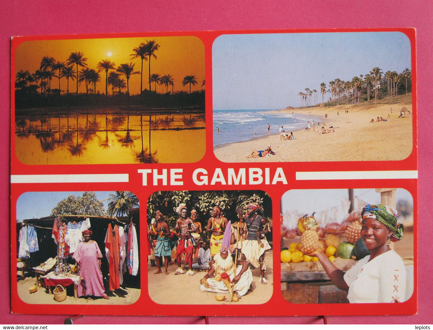 Visuel Pas Très Courant - Gambie - Gambia - R/verso - Gambie