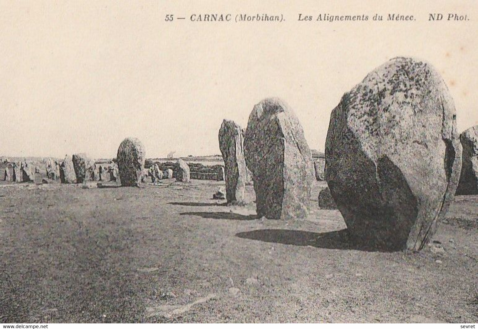 CARNAC. - Les Alignements Du Ménec - Dolmen & Menhirs