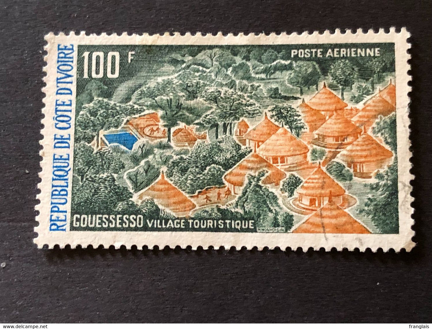 Cote D'Ivoire PA 57 Gouessesso, Oblitéré - Costa De Marfil (1960-...)