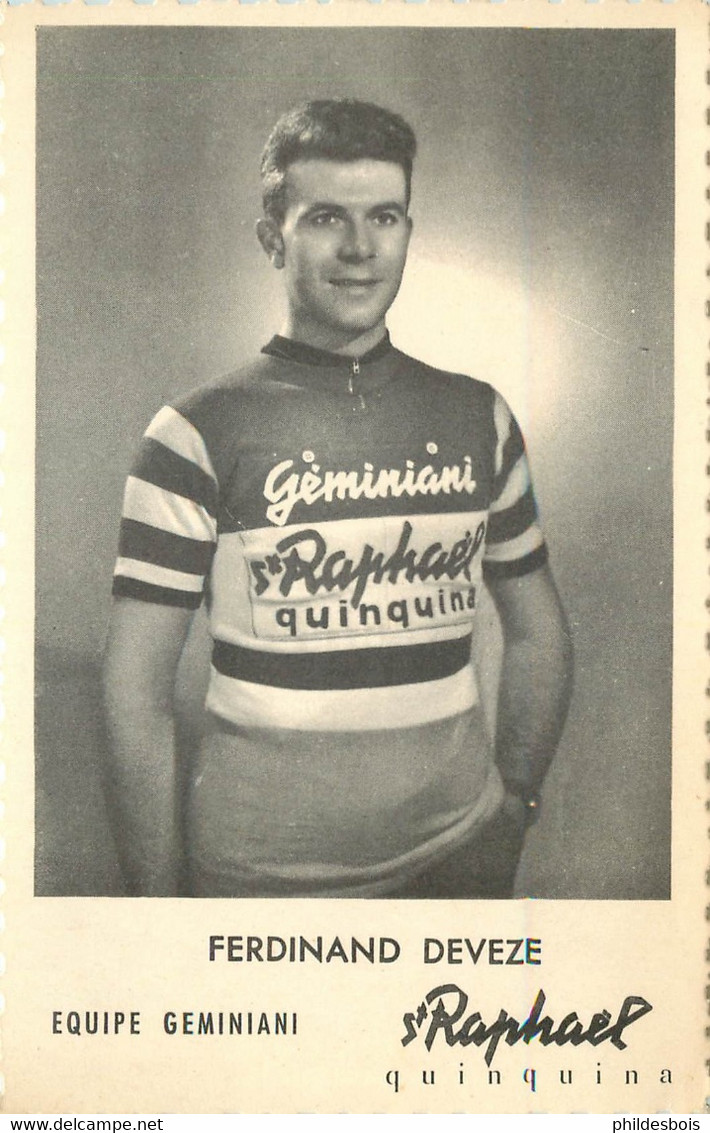 CYCLISME  Ferdinand DEVEZE - Cycling