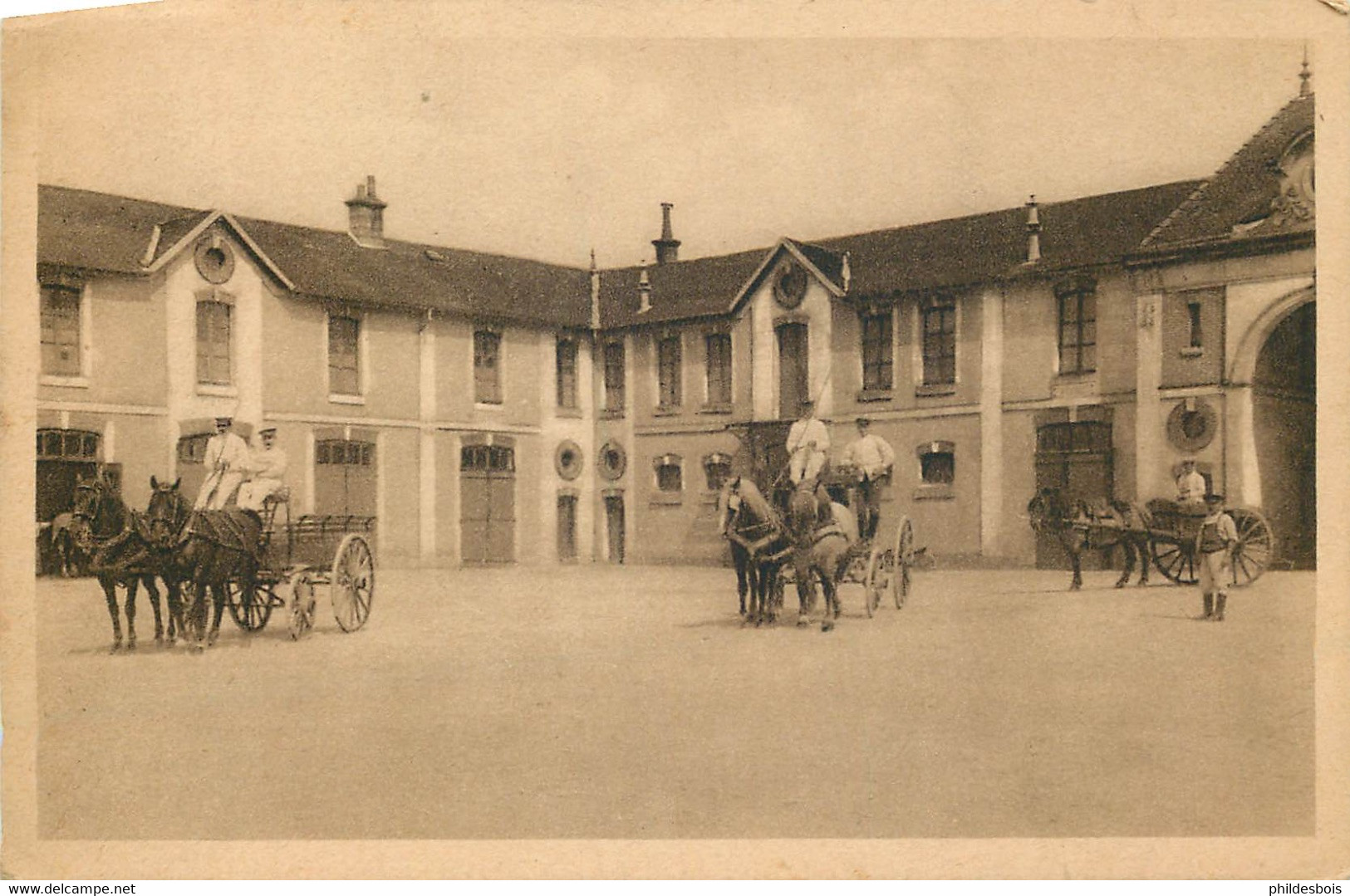 HAUTE MARNE  MONTIER EN DER  Rentrée Des Attelages Au Haras - Montier-en-Der