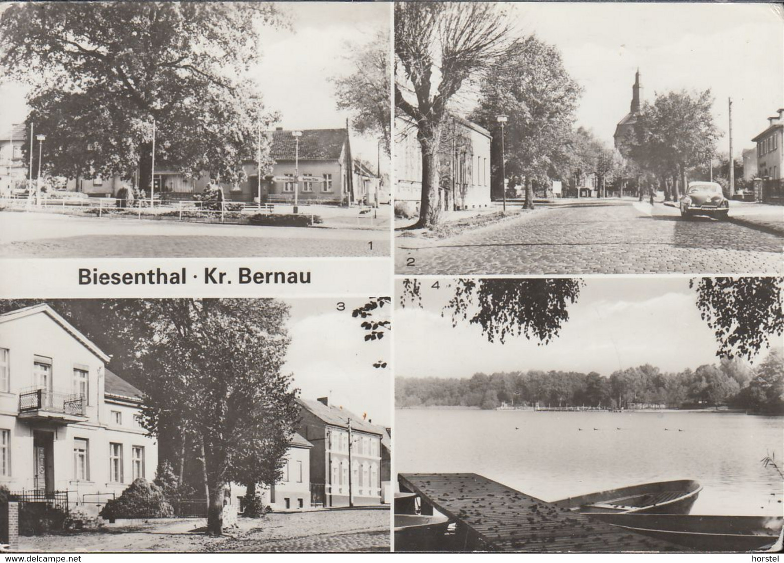 D-16359 Biesenthal - Kreis Bernau - Ernst-Thälmann-Straße - Am Markt - Wukensee - Nice Stamp - Biesenthal