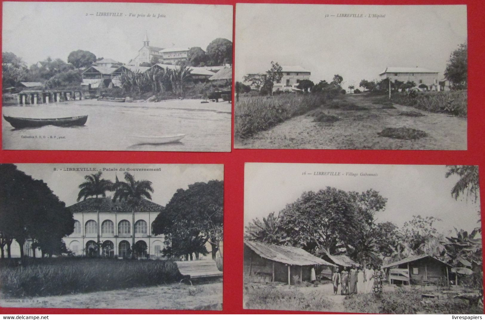 Gabon Libreville Lot 8 Cpa - Gabun