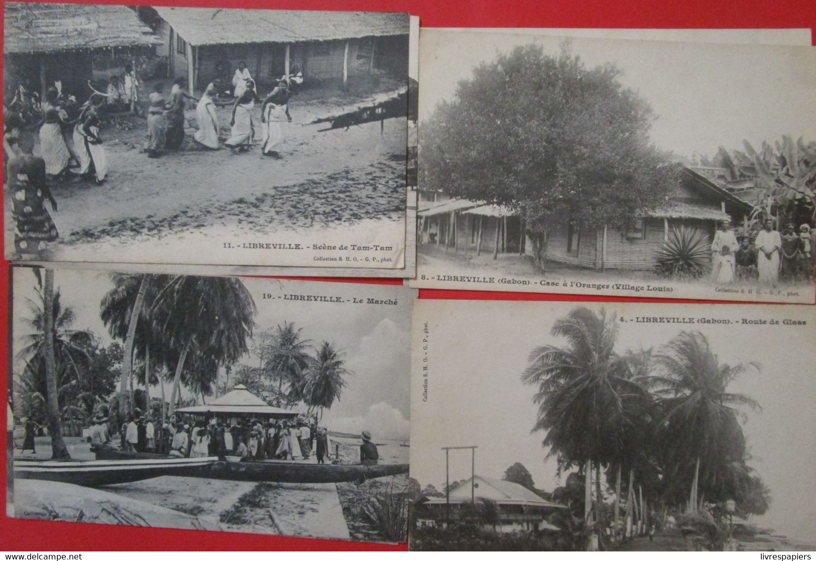 Gabon Libreville Lot 8 Cpa - Gabón