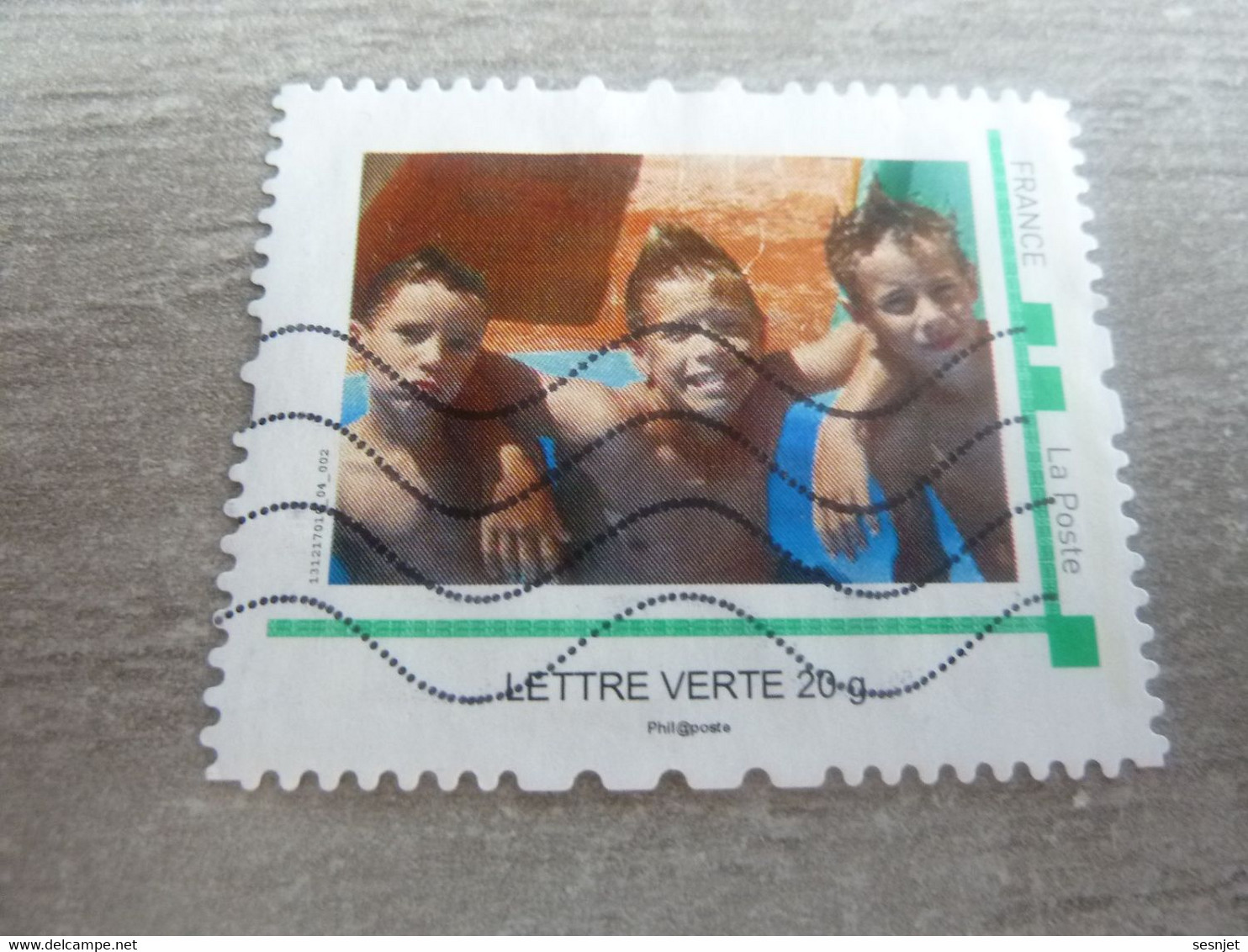 Timbre Personnalisés Montimbramoi - Lettre Verte 20 G - - Druckbare Briefmarken (Montimbrenligne)