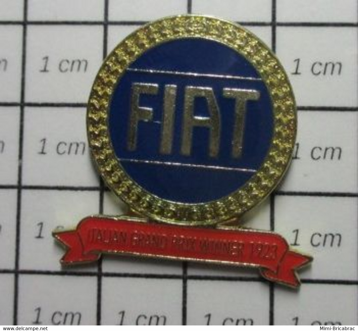 3119 Pin's Pins / Beau Et Rare / THEME : SPORTS / AUTOMOBILE FIAT ITALIAN GRAND PRIX WINNER 1923 - Automobile - F1