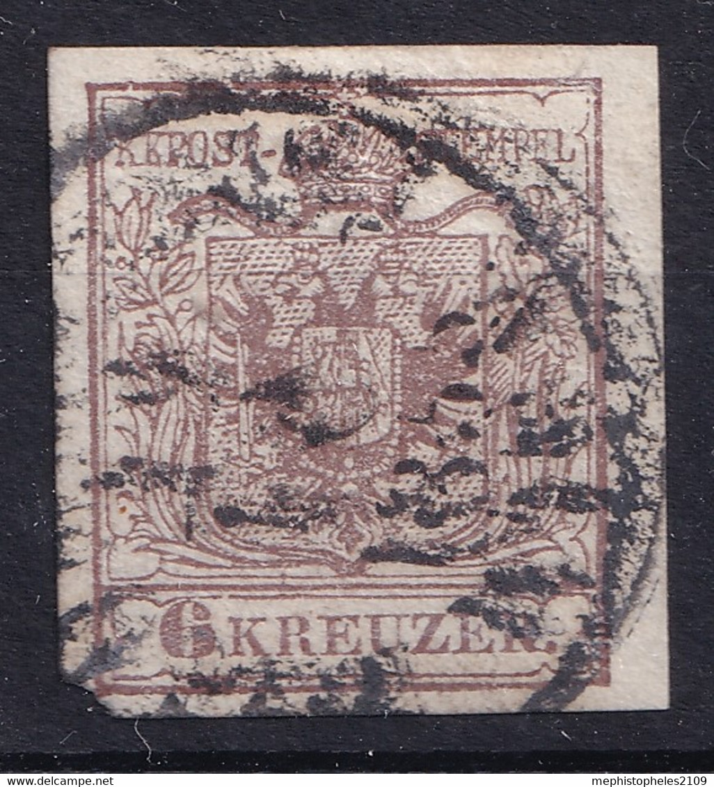 AUSTRIA 1850 - Canceled - ANK 4 - 6kr - Gebraucht